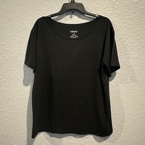 Shein Black T Shirt - Size M
